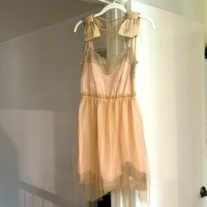 Rodarte X Target Pinkish Nude Slip Dress